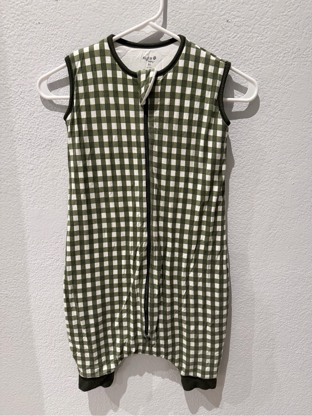 Kyte Baby Sleep Bag Walker Gingham Fir